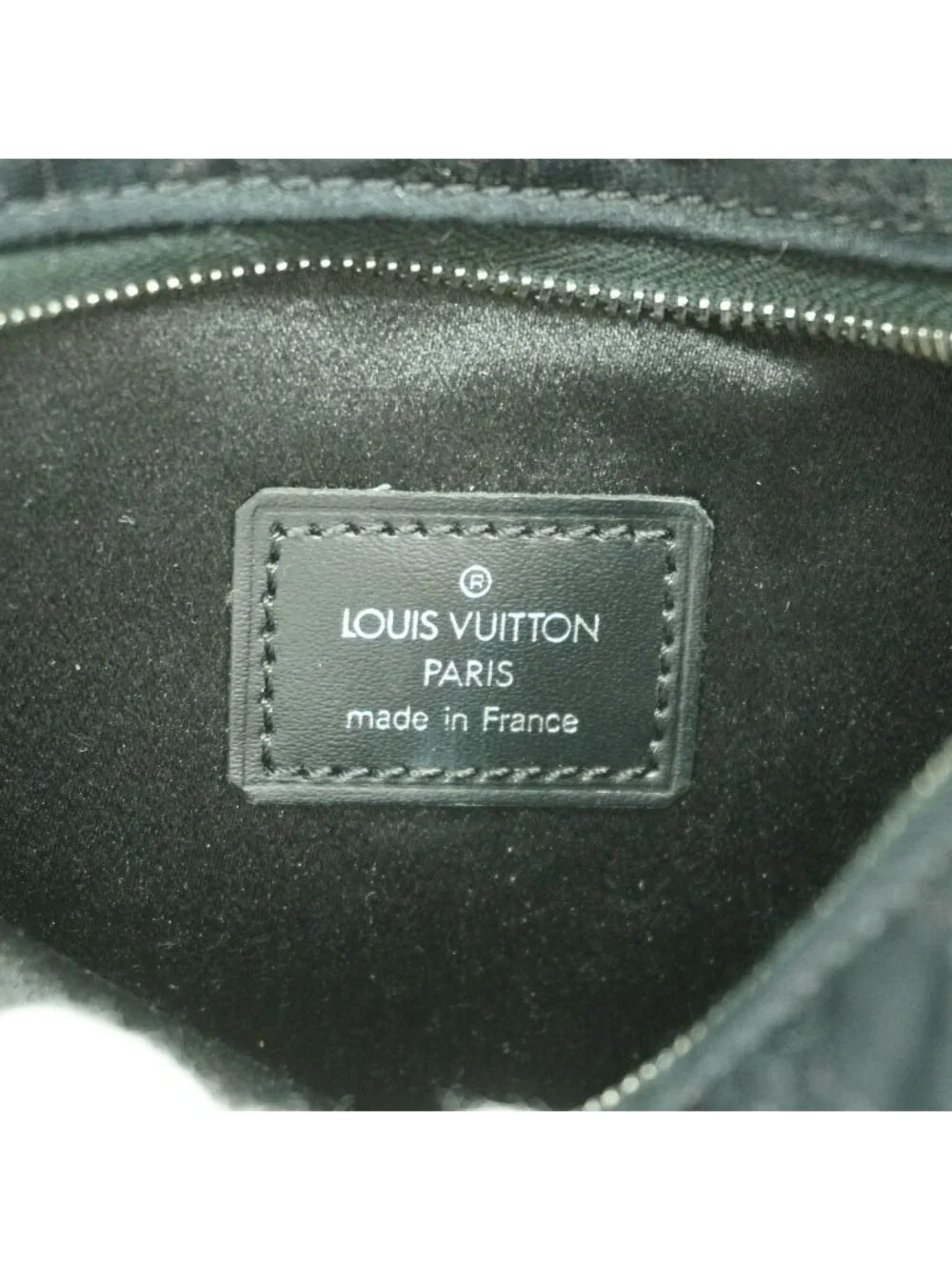 Louis Vuitton Pouch Monogram Satin Little Boulogne Noir